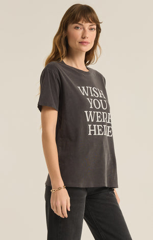 ZSUPPLY I Was Here boyfriend tee