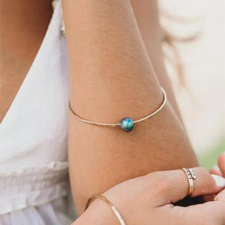 Dark Pearl Harbor Bangle | The Salty Babe