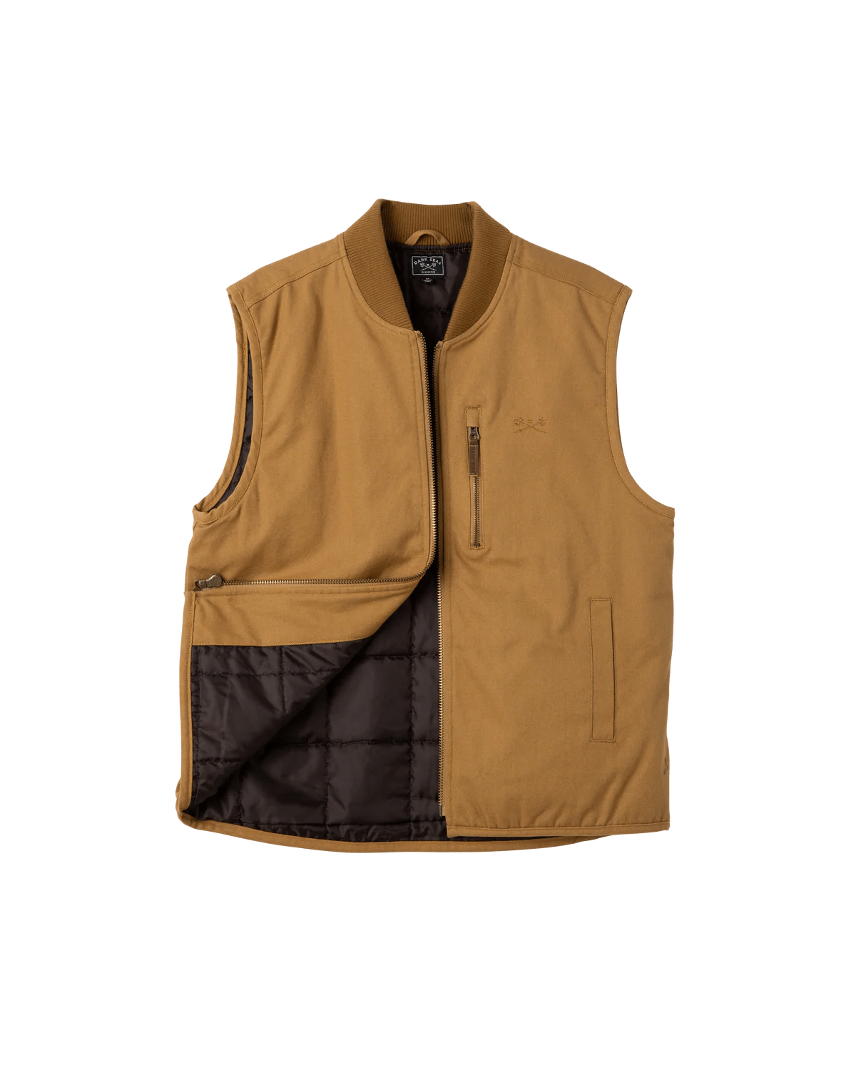DARK SEAS Seamus Vest - Bronze - The Salty BabeVest