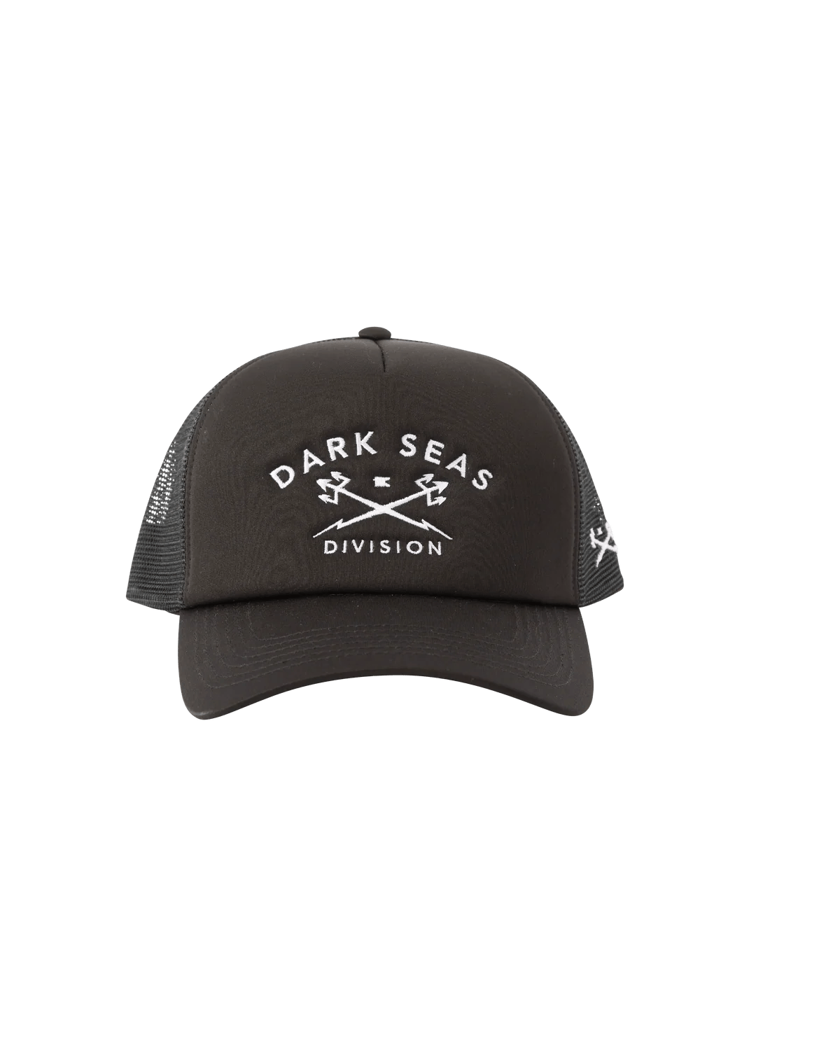 DARK SEAS Tridents Foam Hat - Black - The Salty BabeHats