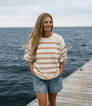 Davis Striped Sweater - The Salty BabeSweaters