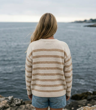 Davis Striped Sweater - The Salty BabeSweaters