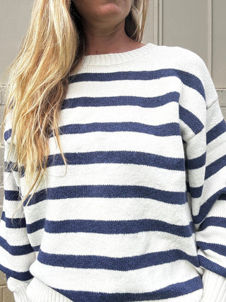 Davis Striped Sweater - The Salty BabeClothing