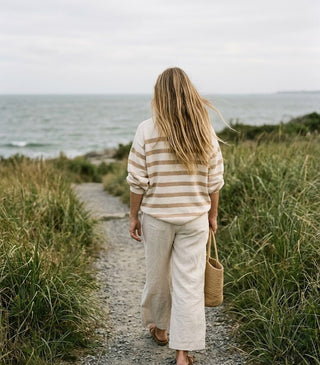 Davis Striped Sweater - The Salty BabeSweaters