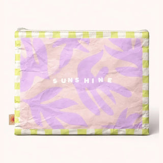 Daydream Prints Water - Resistant Beach Zip Pouch - The Salty BabePouch