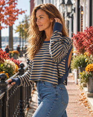 Dock Day Long Sleeve Top | The Salty Babe