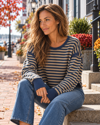 Dock Day Long Sleeve Top | The Salty Babe