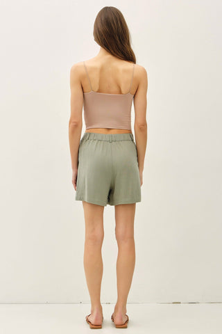 Dusty Trail Linen Short - The Salty BabeShorts