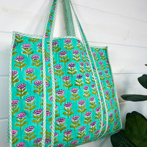 Quilted Tote Bag