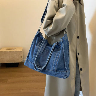 Easy Blue Shoulder Tote Bag - The Salty BabeTote Bag