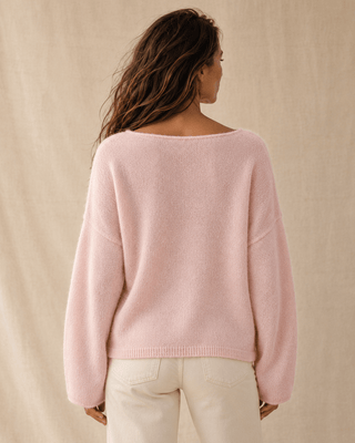 Easy Days Ahead Sweater - Baby Pink - The Salty BabeSweaters