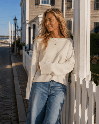 Easy Days Ahead Sweater - Off White - The Salty BabeSweaters