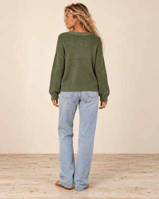 Easy Morning Cardigan - Sage - The Salty BabeSweaters