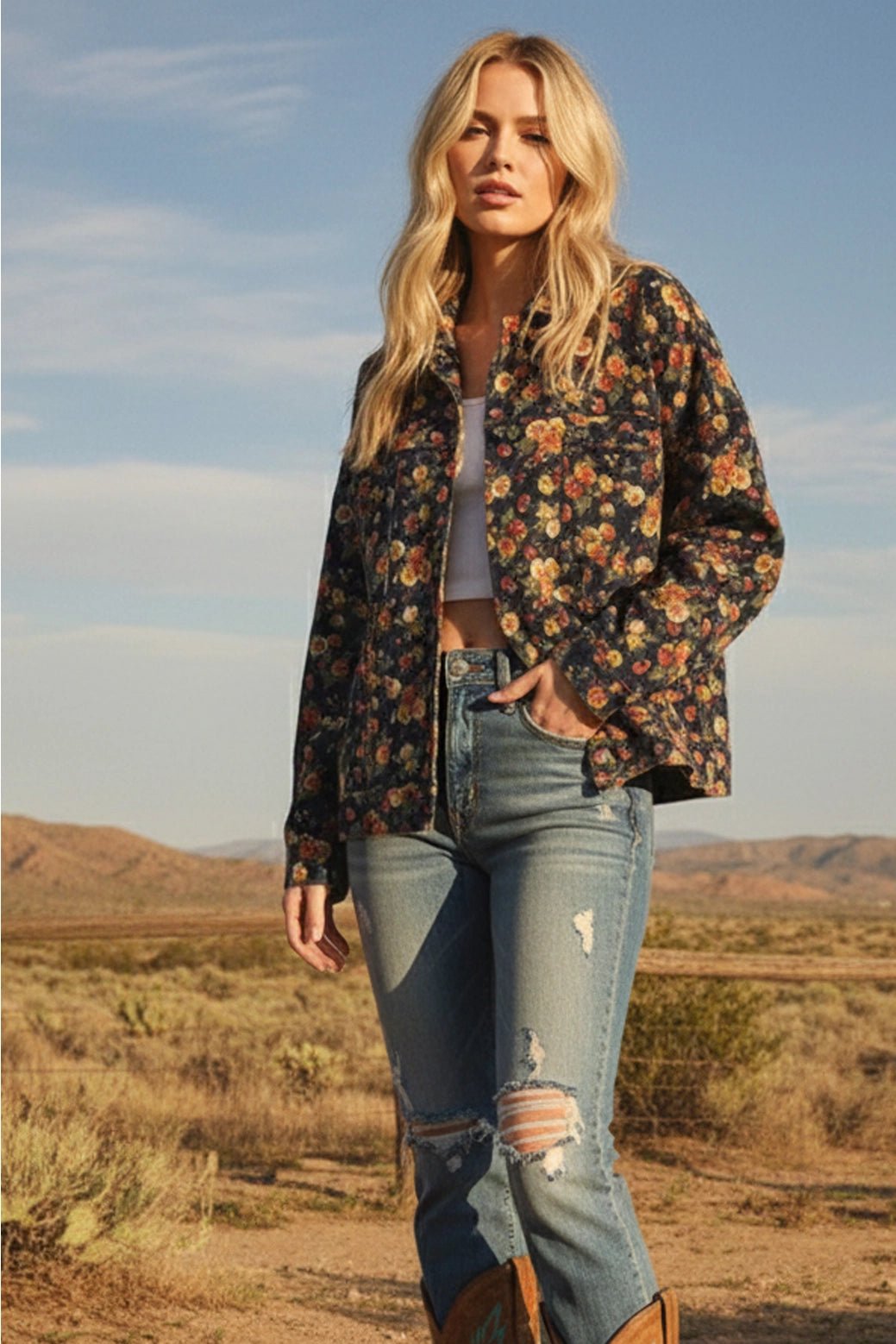 Easy Spring Denim Jacket - The Salty BabeJackets