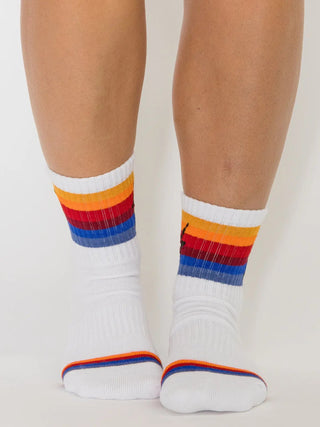 Electric Rainbow Socks - The Salty Babesocks