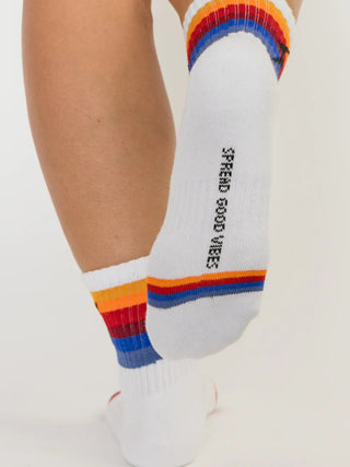 Electric Rainbow Socks - The Salty Babesocks