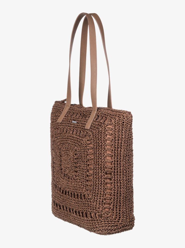 ROXY Coco Cool straw tote bag