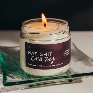 EVIL QUEEN Bat Shit Crazy Candle - The Salty BabeCandle