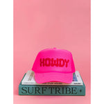 A+H Howdy Trucker Hat - Neon Pink