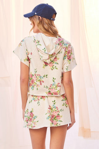 Floral Printed Skort - Salty Babe Skorts
