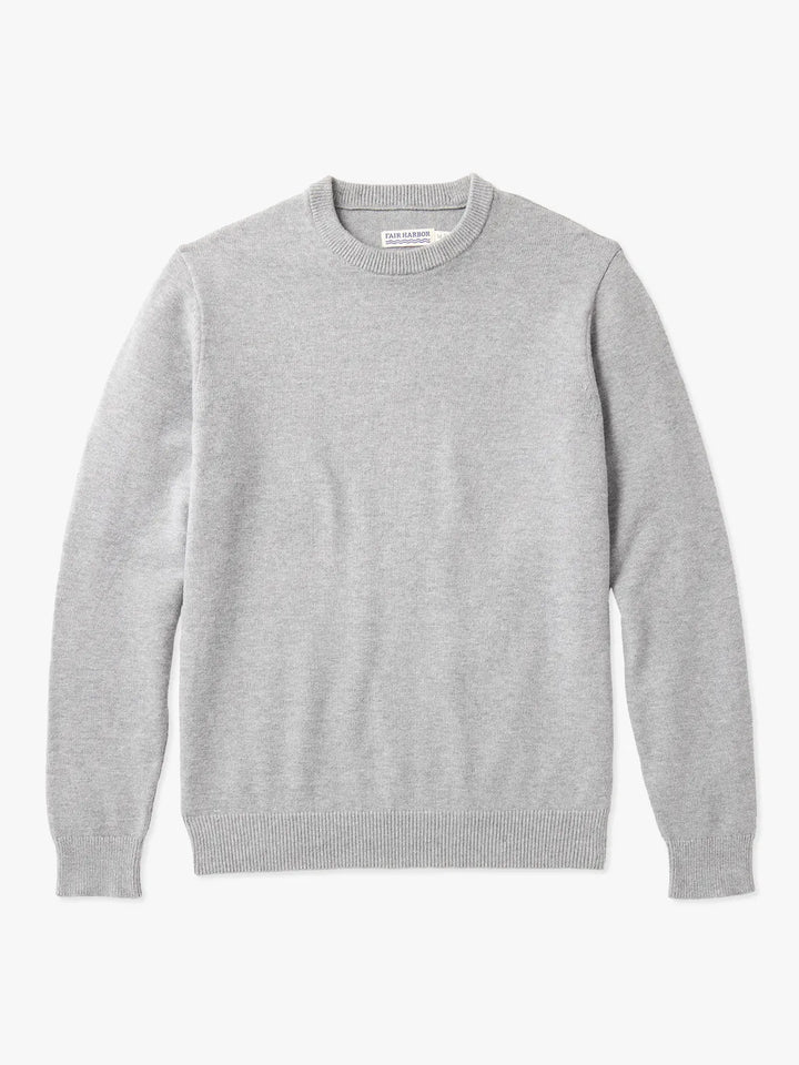 FAIR HARBOR Tidal Sweater - Heather Grey - The Salty Babemens