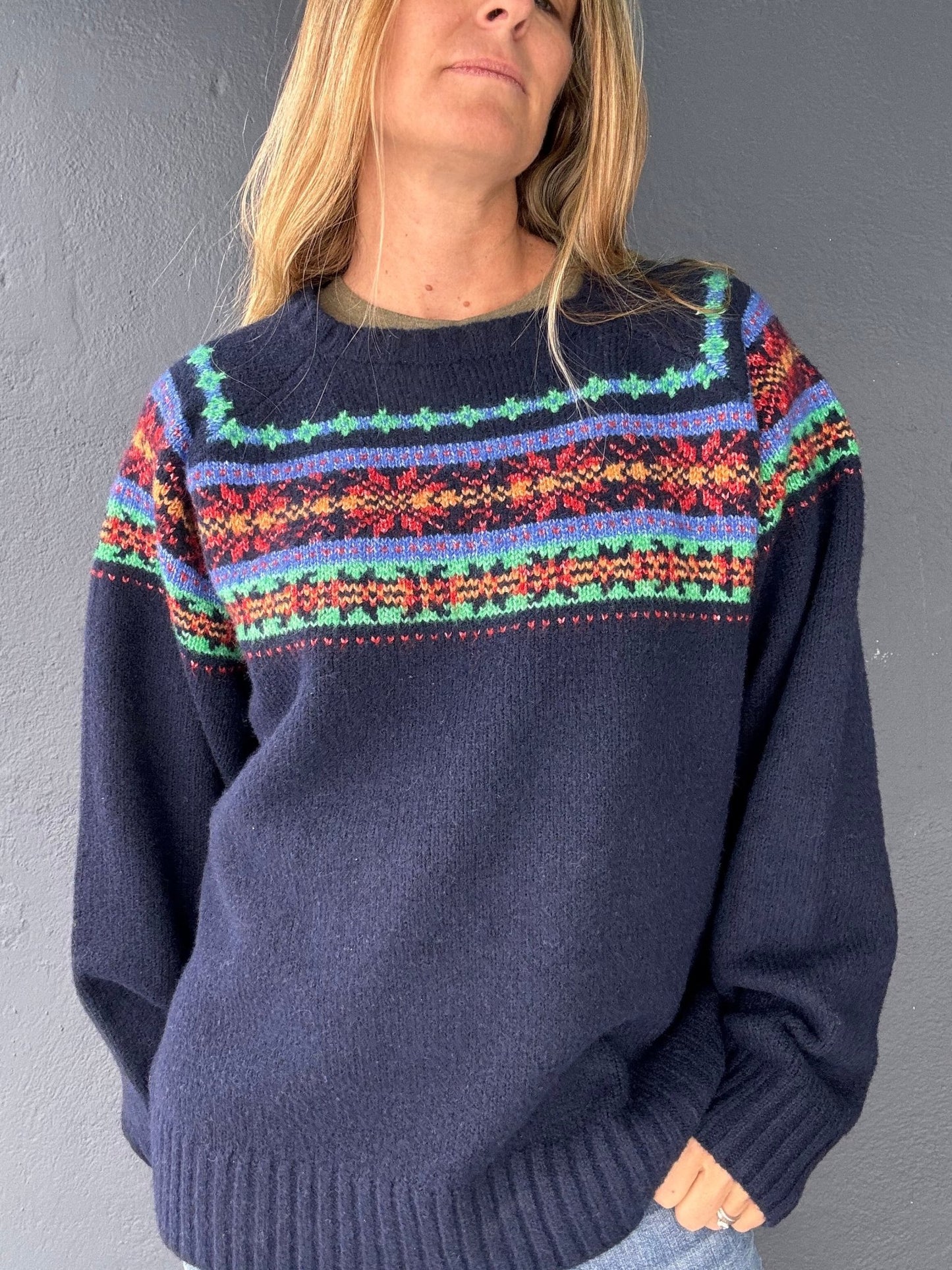 Fair Isle Sweater - The Salty BabeSweaters