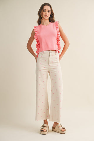 Falling Petals Trouser - The Salty BabePants