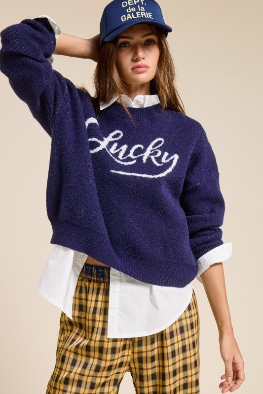 Feelin’ Lucky Sweater - The Salty BabeSweaters