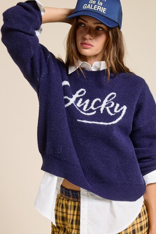 Feelin’ Lucky Sweater - The Salty BabeSweaters