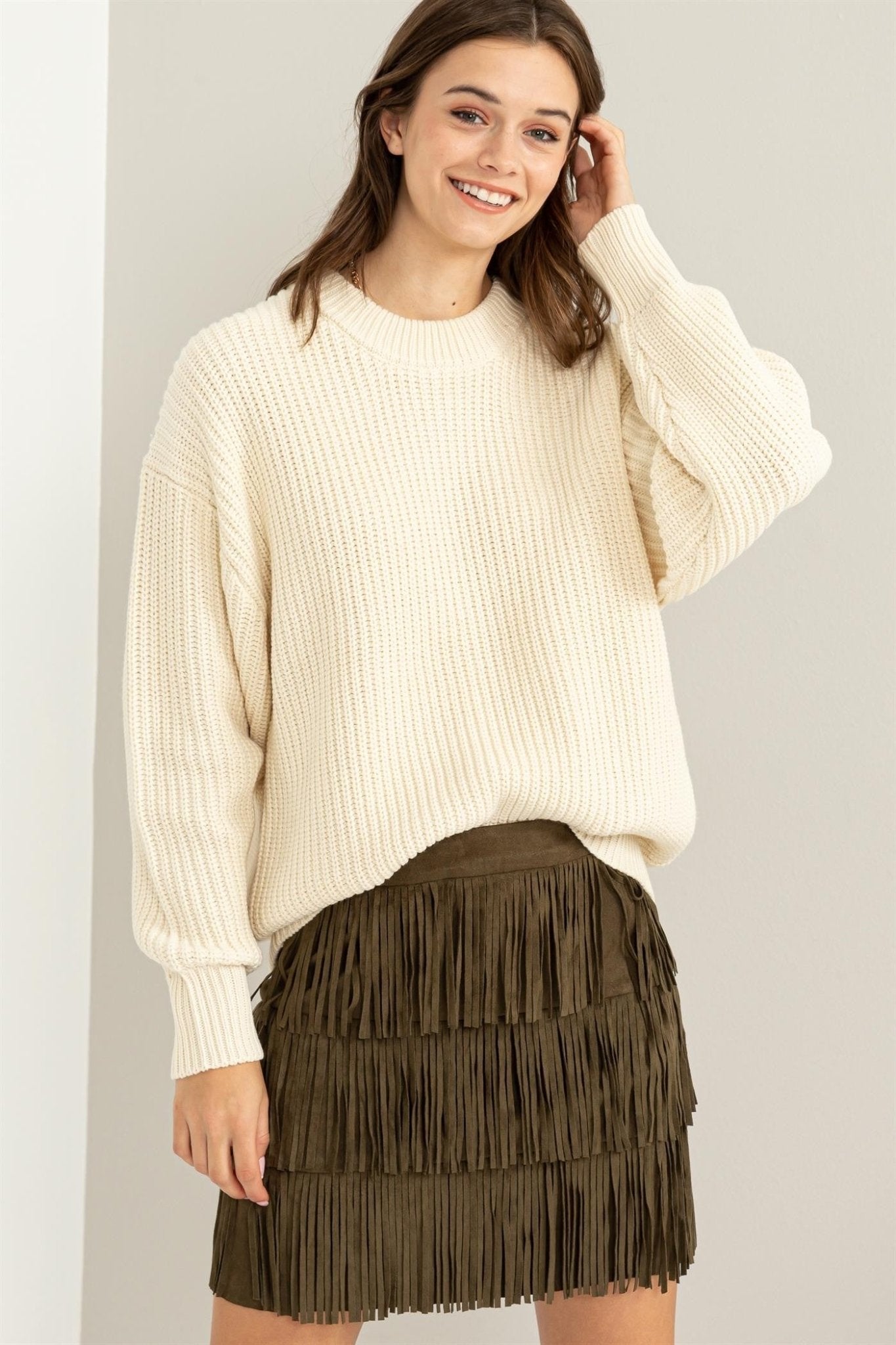 Feminine Touch sweater - The Salty BabeSweaters