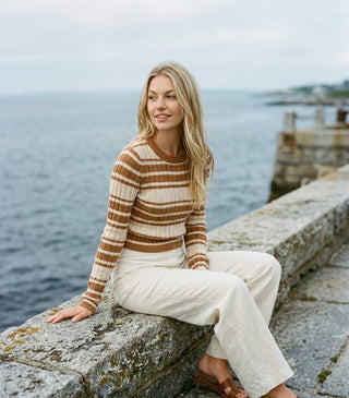 Fireside Stripe Sweater - The Salty BabeSweaters