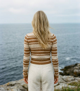 Fireside Stripe Sweater - The Salty BabeSweaters