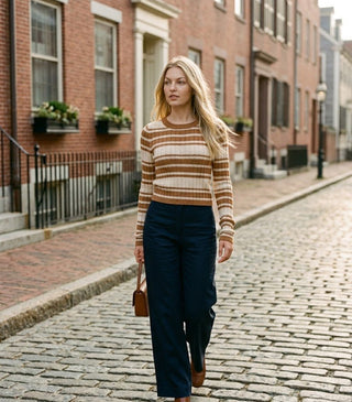 Fireside Stripe Sweater - The Salty BabeSweaters