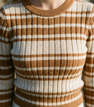 Fireside Stripe Sweater - The Salty BabeSweaters