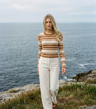 Fireside Stripe Sweater - The Salty BabeSweaters