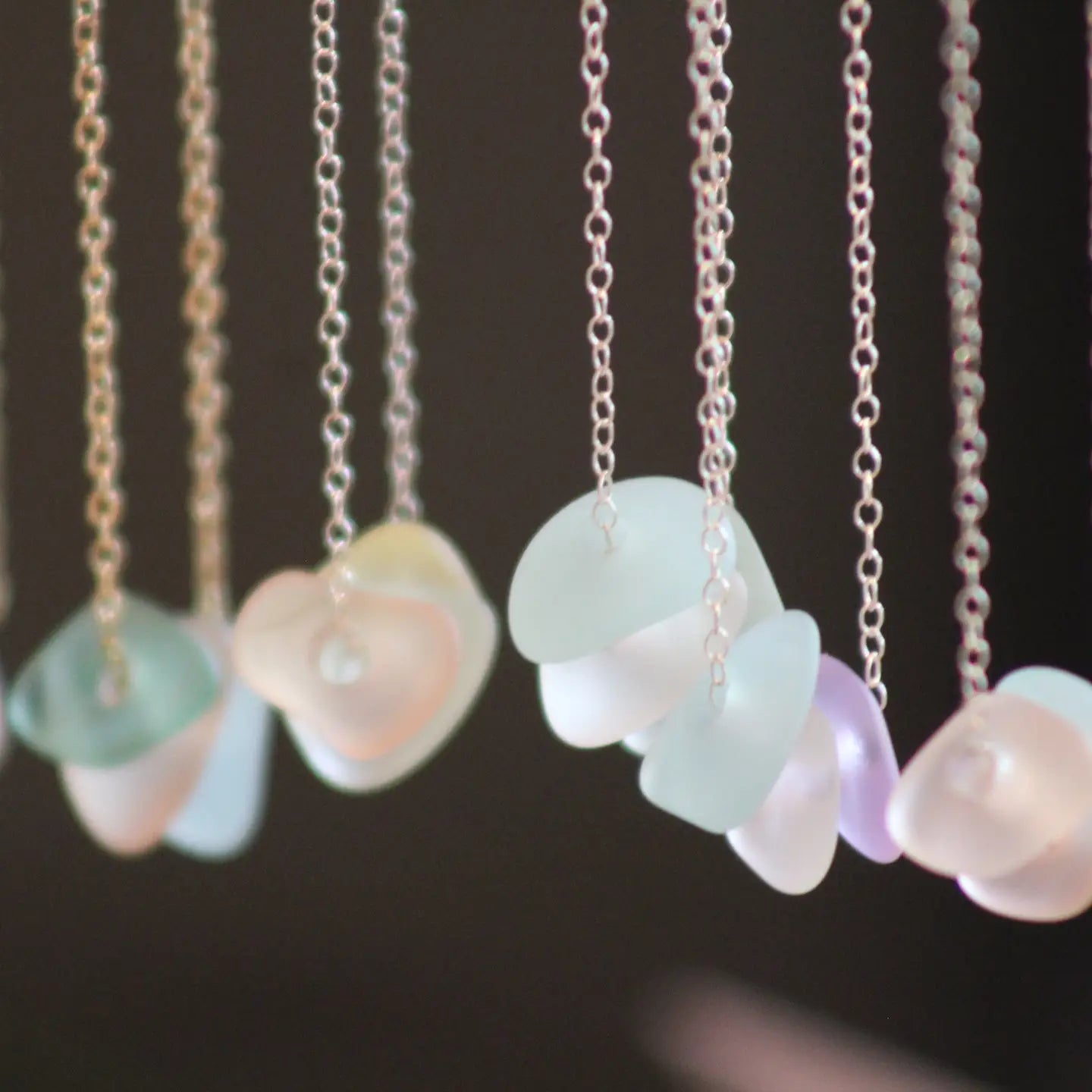 Floating Sea Glass Necklace - The Salty BabeJewelry