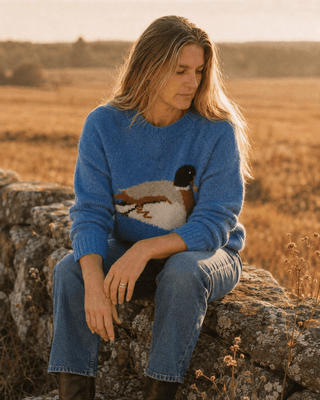 Flyaway Knit Sweater - Royal - The Salty BabeSweaters
