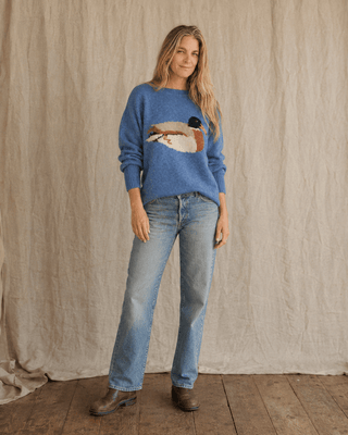 Flyaway Knit Sweater - Royal - The Salty BabeSweaters