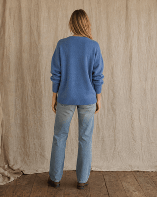 Flyaway Knit Sweater - Royal - The Salty BabeSweaters