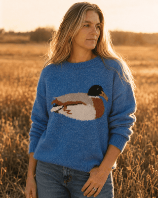 Flyaway Knit Sweater - Royal - The Salty BabeSweaters