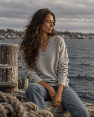 Fogline Cashmere Sweater - The Salty BabeSweaters