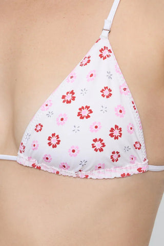 FRANKIE'S BIKINIS Elena Reversible Bikini Top - Sprinkles - The Salty BabeSwim Tops