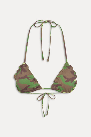 FRANKIE'S BIKINIS Tidal Skimpy Triangle Bikini Top - Undercover Angel - The Salty BabeSwim Tops