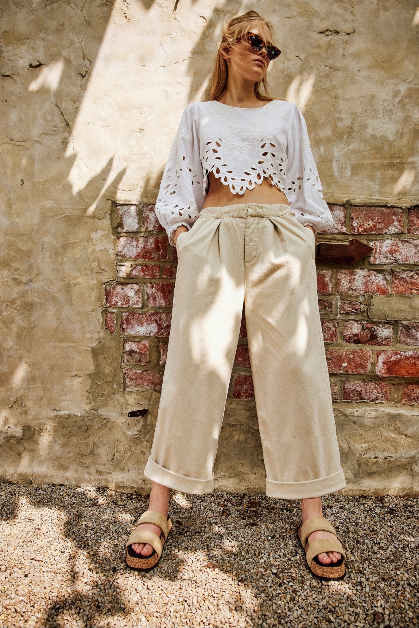 FREE PEOPLE After Love cuff pant - The Salty BabePants