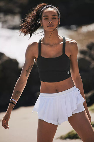 FREE PEOPLE All Clear Cami Solid - Black - The Salty BabeTop