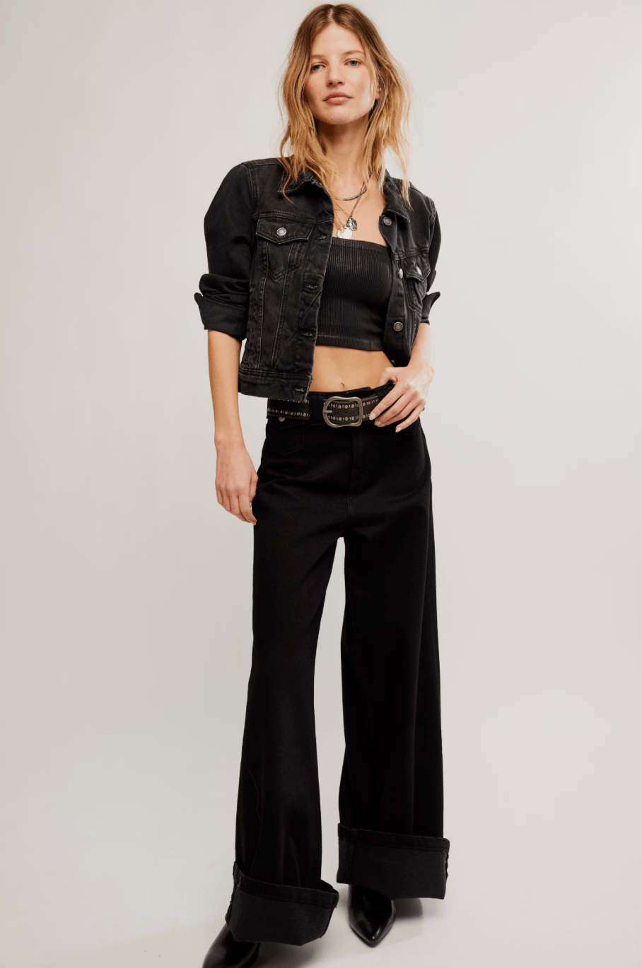 FREE PEOPLE Amelia Foil Bandeau - The Salty BabeTop