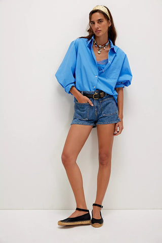 FREE PEOPLE Bettie Sailor Shorts - Vixen - The Salty BabeDenim Shorts