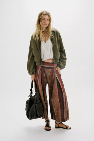 FREE PEOPLE Birdie Washed Jacket - Olive Green - The Salty BabeJackets