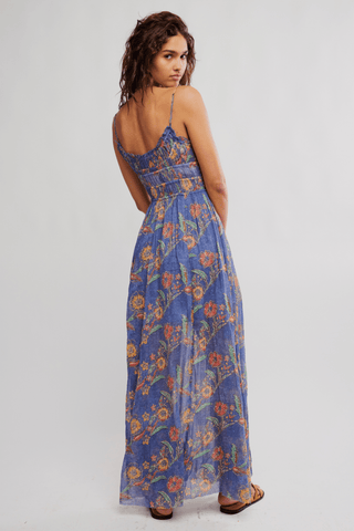 FREE PEOPLE Ciella Maxi Dress - New England Combo - The Salty BabeDresses