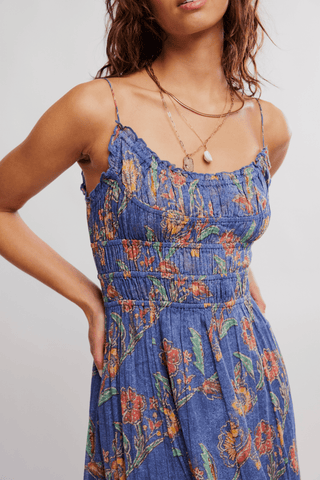 FREE PEOPLE Ciella Maxi Dress - New England Combo - The Salty BabeDresses